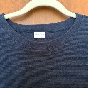 Poetry Ribbed Top With Button Detail, Size 12